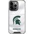Michigan State University White Jersey iPhone 14 Pro Clear Case
